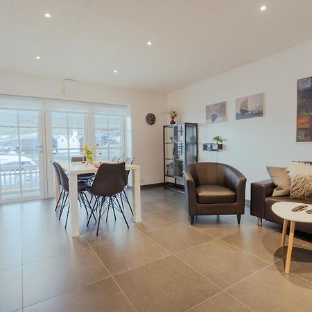 New Boat House Villa Leirvik Luaran gambar