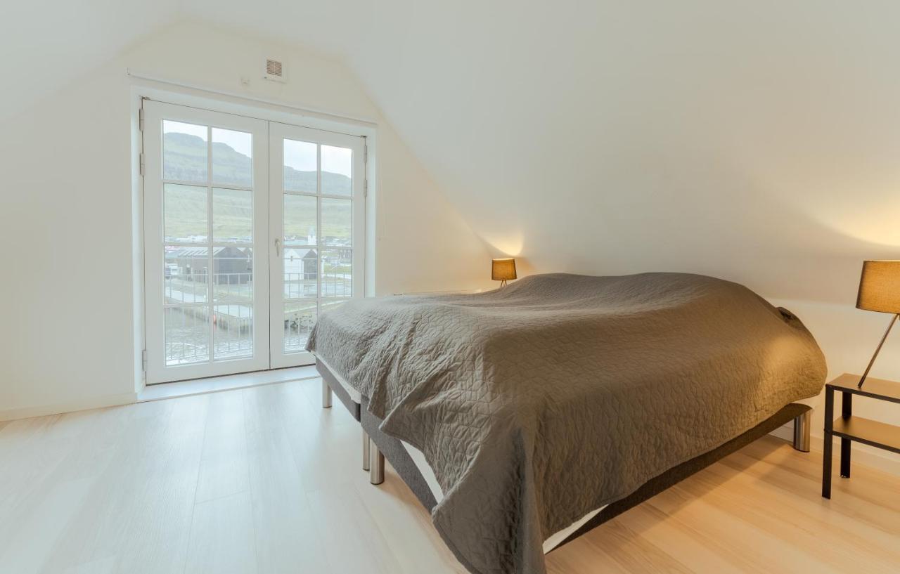 New Boat House Villa Leirvik Luaran gambar