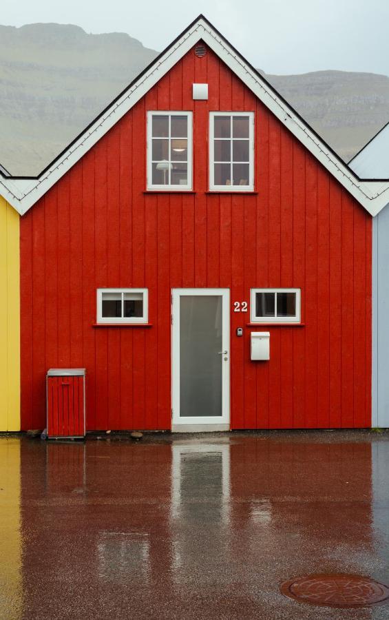 New Boat House Villa Leirvik Luaran gambar